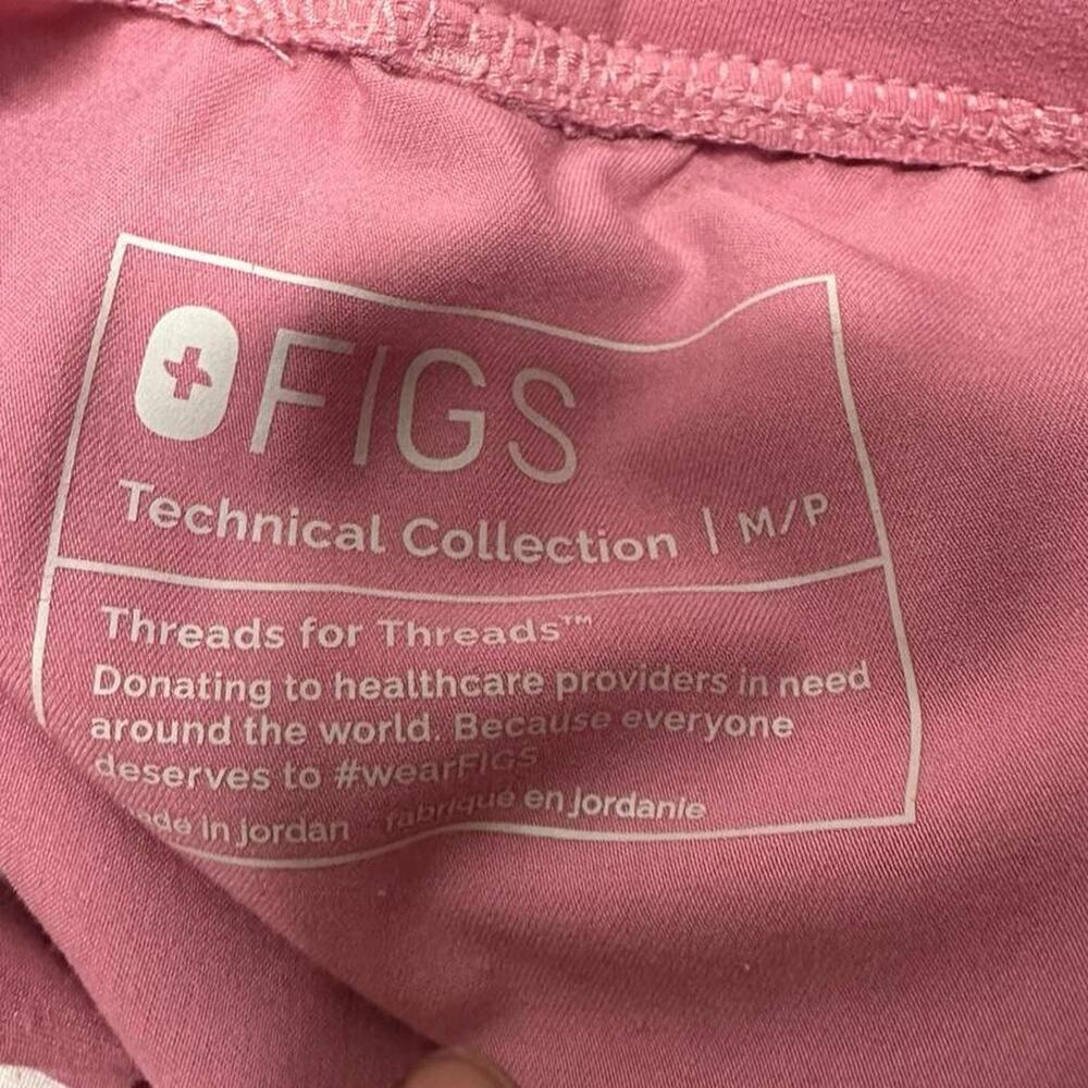 Figs Technical Collection Pink Jogger Scrubs Inside PocketWomen’s Size Medium - Picture 5 of 8